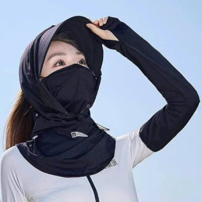 áo chống nắng và găng tay chống nắng