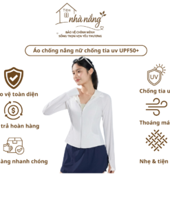 Áo Chống Nắng Nữ Màu Hồng